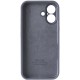 Чохол Silicone Case Full Camera Protective (AA) для Apple iPhone 17 (6.3") Сірий / Lavender Gray