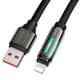 Дата кабель Hoco U136 Prize USB to Lightning 2.4A (1.2m) Black