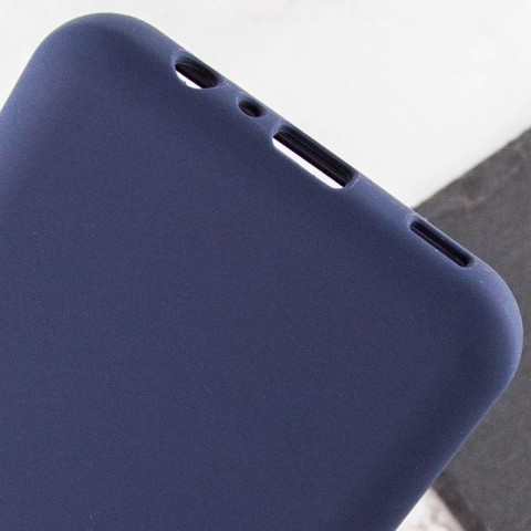 Чохол Silicone Cover Lakshmi Full Camera (AAA) для Samsung Galaxy A04e Темно-синій / Midnight blue