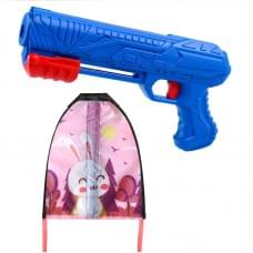 Дитячий пістолет-повітряний змій 592 Rabbit / Pink