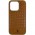 Шкіряний чохол Polo Santa Barbara для Apple iPhone 15 Pro (6.1") Brown