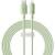 Дата кабель Baseus Habitat Series Fast Charging USB to Lightning 2.4A (2m) (P10360200) Natural Green