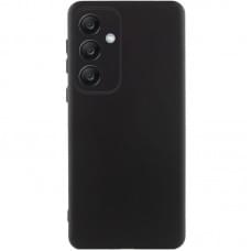 Чохол TPU GETMAN Liquid Silk Full Camera для Samsung Galaxy S24 FE Чорний / Black