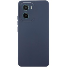 Чохол Silicone Cover Ummi Lakshmi Full Camera (AA) для Motorola Moto G06 Синій / Midnight Blue