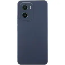 Чохол Silicone Cover Ummi Lakshmi Full Camera (AA) для Motorola Moto G06 Синій / Midnight Blue