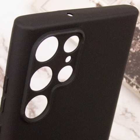 Чохол Silicone Cover Lakshmi Full Camera (AA) для Samsung Galaxy S25 Ultra Чорний / Black