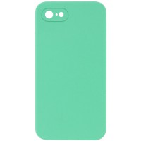Чохол Silicone Case Square Full Camera Protective (AA) NOLOGO для Apple iPhone 7/8/SE (2020) (4.7") Зелений / Spearmint