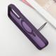 TPU+PC чохол Metal Buttons with MagSafe Colorful HQ Ring для Apple iPhone 14 Pro (6.1") Purple
