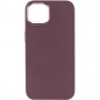 TPU чохол Bonbon Metal Style для Apple iPhone 14 Plus (6.7") Бордовий / Plum