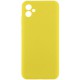 Чохол Silicone Cover Lakshmi Full Camera (AA) для Samsung Galaxy A06 Жовтий / Flash