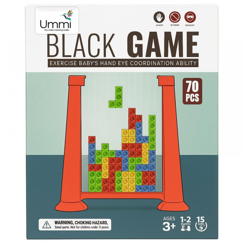 Настільна інтерактивна гра Ummi ME-002 Tetris Colorful