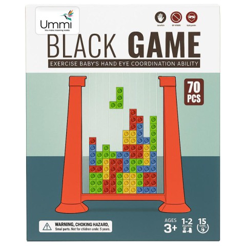 Настільна інтерактивна гра Ummi ME-002 Tetris Colorful