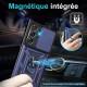 Ударостійкий чохол Camshield Serge Ring для Samsung Galaxy S25 Ultra Синій