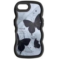 Чохол TPU Cloudy Pictures для Apple iPhone 16e (6.1") Butterflies