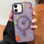 Чохол TPU+PC Flush with MagSafe для Apple iPhone 11 (6.1") Dark purple