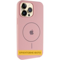 Чохол Silicone Case Full Protective (AA) V2 with MagSafe для Apple iPhone 16 (6.1") Рожевий / Pink Sand