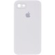 Чохол Silicone Case Square Full Camera Protective (AA) для Apple iPhone 7/8/SE (2020) (4.7") Білий / White