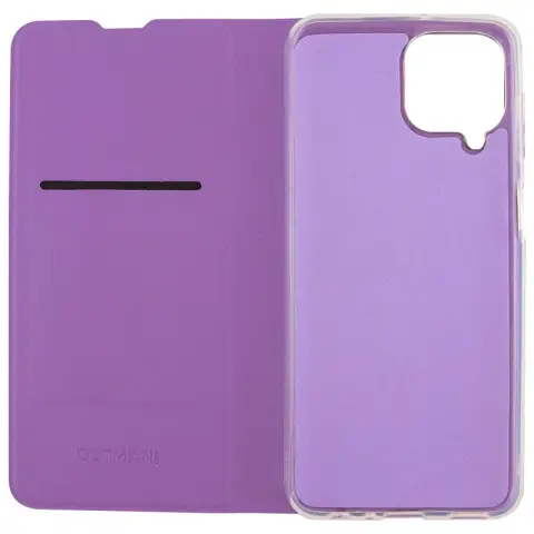 Шкіряний чохол-книжка GETMAN Elegant (PU) для Samsung Galaxy M33 5G Бузковий