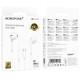 Навушники Borofone BM100 Fuente universal with microphone (Type-C/1.2m) White
