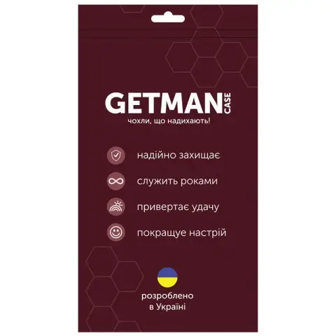 TPU чохол GETMAN Ease logo посилені кути для Apple iPhone 13 mini (5.4") Безбарвний (прозорий)