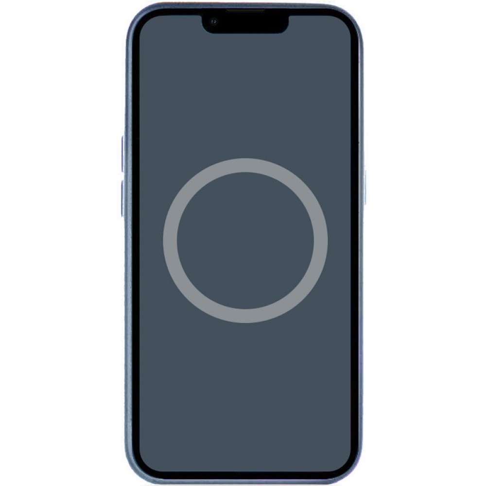 Чохол Silicone case (AAA) with Magsafe and Animation для Apple iPhone 14 (6.1") Синій / Storm Blue