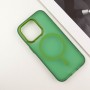 Чохол TPU+PC Lily with MagSafe для Apple iPhone 14 Pro (6.1") Army Green