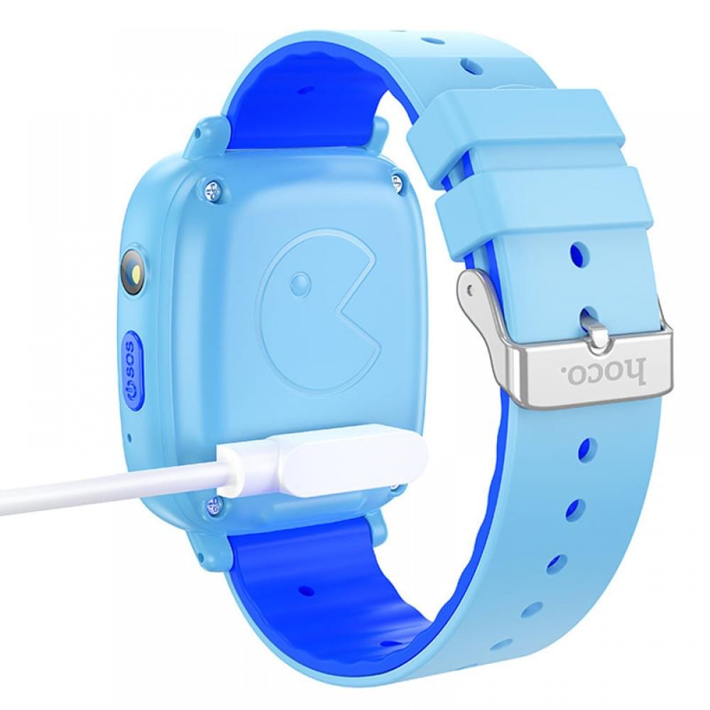 Дитячий cмарт-годинник Hoco Y100 with call function Blue