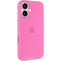 Чохол Silicone case (AAA) with Magsafe and Animation (button) для Apple iPhone 16 Plus (6.7") Peony