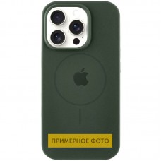 Чохол Silicone Case Full Protective (AA) with MagSafe для Apple iPhone 16 Plus (6.7") Зелений / Cyprus Green