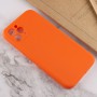 Силіконовий чохол Candy Full Camera для Apple iPhone 11 Pro Max (6.5") Помаранчевий / Orange