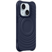 Чохол TPU Orbit with MagSafe для Apple iPhone 15 (6.1") Dark Blue