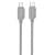 Дата кабель Hoco X113 Beneficio Type-C to Type-C 60W (1m) Gray