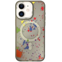 Чохол TPU+PC Flush with MagSafe для Apple iPhone 11 (6.1") Titanium grey