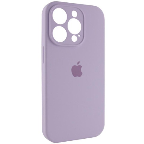 Чохол Silicone Case Full Camera Protective (AA) для Apple iPhone 15 Pro Max (6.7") Бузковий / Lilac