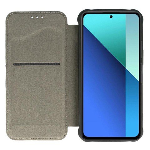 Шкіряний чохол-книжка GETMAN Razor (PU) для Xiaomi Redmi Note 13 4G Blue