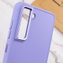 TPU чохол Bonbon Metal Style для Samsung Galaxy S21 FE Бузковий / Dasheen