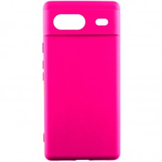 Чохол Silicone Cover Lakshmi Full Camera (AAA) для Google Pixel 8a Рожевий / Barbie pink