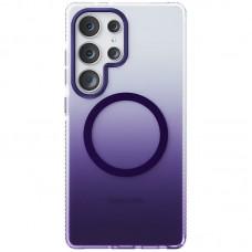 Чохол TPU+PC Phantom with MagSafe для Samsung Galaxy S25 Ultra Purple