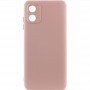 Чохол Silicone Cover Lakshmi Full Camera (A) для Motorola Moto G04 Рожевий / Pink Sand