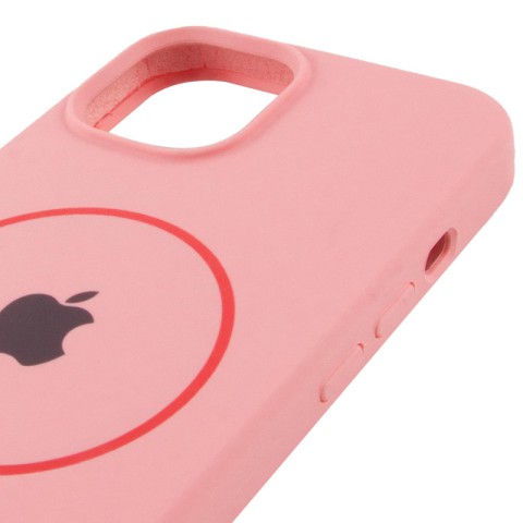 Чохол Silicone Case Full Protective (AA) with MagSafe для Apple iPhone 11 Pro (5.8") Рожевий / Light pink
