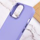 TPU чохол Bonbon Metal Style для Apple iPhone 13 Pro (6.1") Бузковий / Dasheen