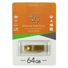 Флеш-драйв USB Flash Drive T&G 117 Metal Series 64GB Золотий