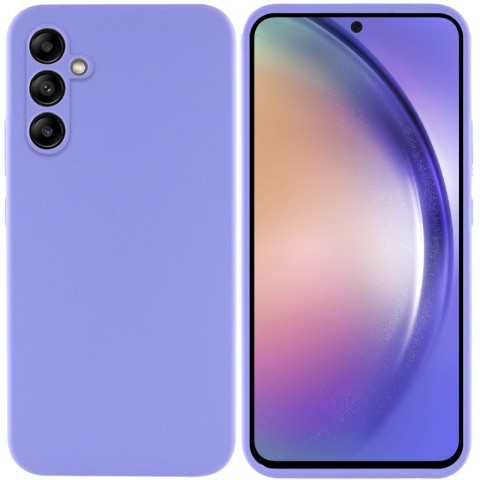 Чохол Silicone Cover Lakshmi Full Camera (AAA) для Samsung Galaxy A54 5G Бузковий / Dasheen