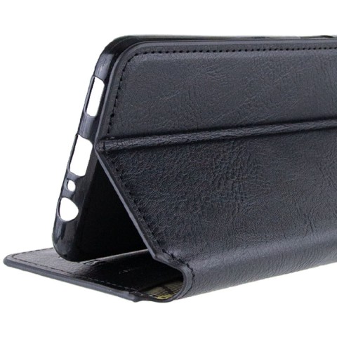 Шкіряний чохол-книжка GETMAN Cubic (PU) для Realme 11 4G Чорний