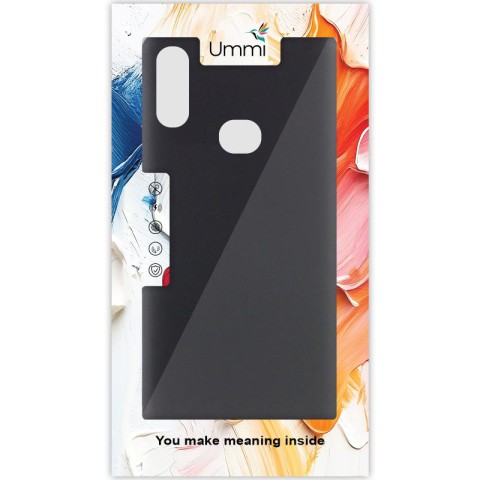 Чохол Silicone Cover Ummi Lakshmi (AA) для Samsung Galaxy A10s Чорний / Black