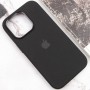 Чохол Silicone Case Metal Buttons (AA) для Apple iPhone 13 Pro (6.1") Чорний / Black