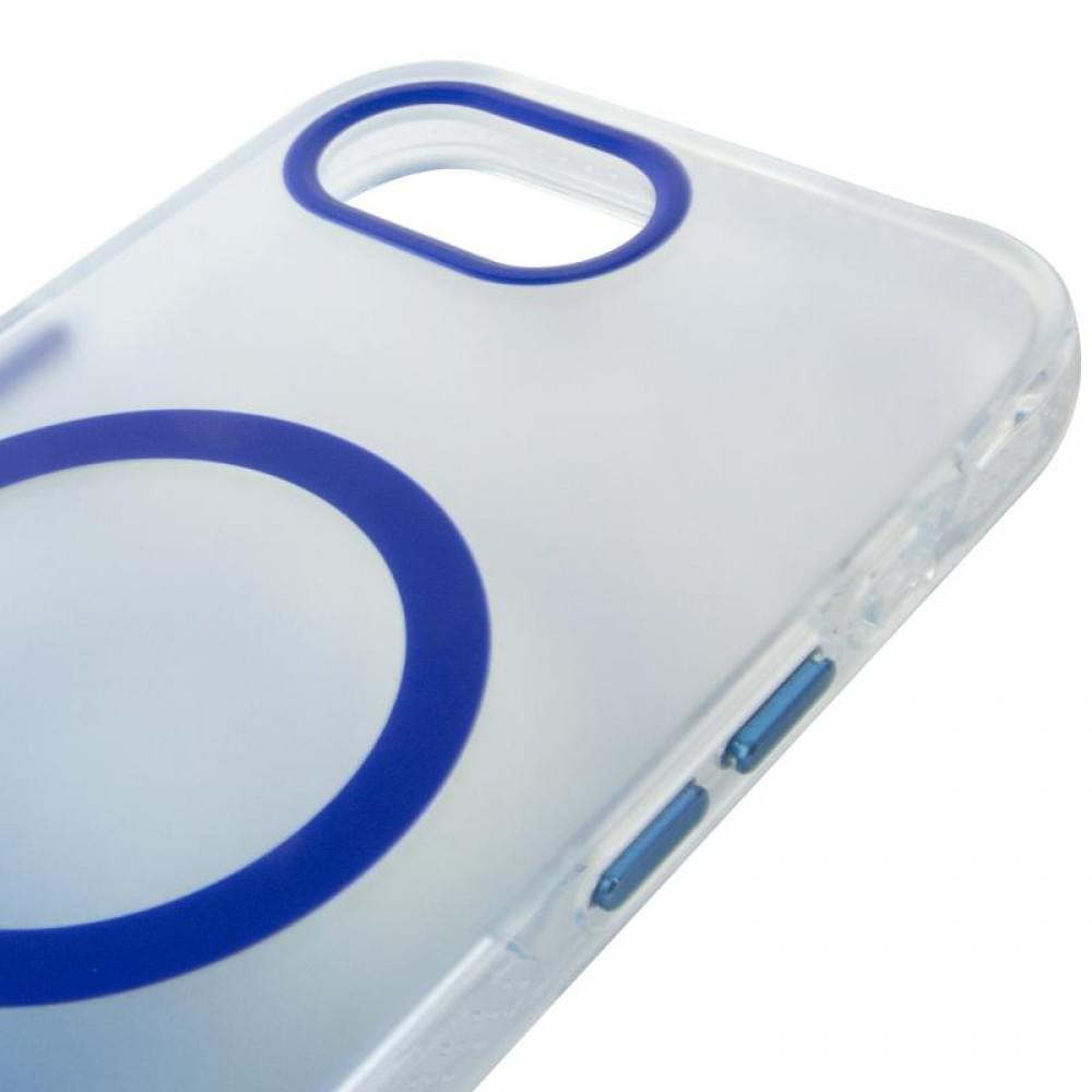 Чохол TPU+PC Phantom with MagSafe для Apple iPhone 16e (6.1") Blue