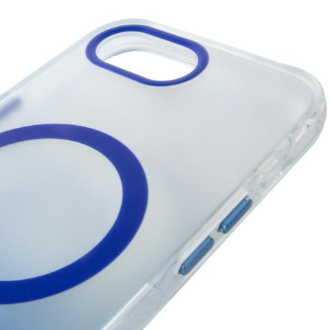 Чохол TPU+PC Phantom with MagSafe для Apple iPhone 16e (6.1") Blue