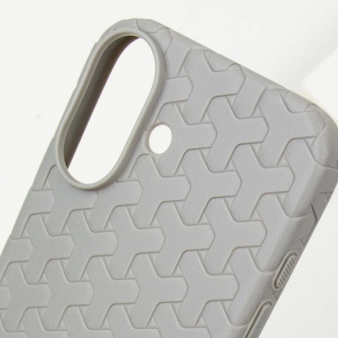 Чохол TPU Weaving для Apple iPhone 16 (6.1") Grey