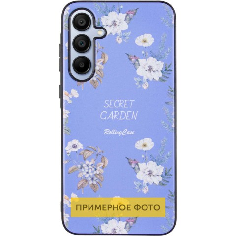 TPU+PC чохол Secret Garden для Xiaomi Redmi 13C / Poco C65 Lilac